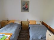 Family room, shower, toilet, 2 bed rooms