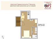 Hotel suite, shower, toilet, lake view