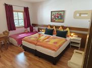 Double room, shower, balcony