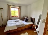 Holiday home, shower and bath, toilet, facing the garden