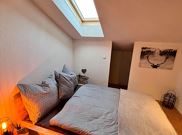 Holiday home, shower and bath, toilet, facing the garden