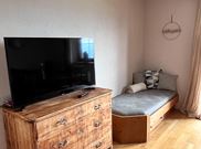 Holiday home, shower and bath, toilet, facing the garden