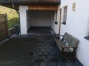 Apartment, shower and bath, toilet, facing the garden