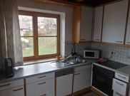 Apartment, shower and bath, toilet, facing the garden