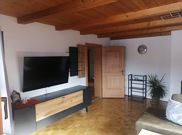 Apartment, shower and bath, toilet, facing the garden