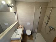 Double room, shower, toilet, facing the garden