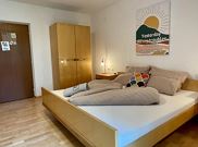 Double room, shower, toilet, facing the garden