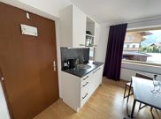 Double room, shower, toilet, facing the mountains