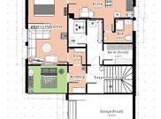 Apartment, shower, toilet, ground floor