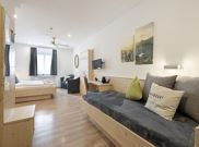 double room with shower, WC