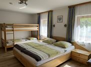 4-bed-room with running hot/cold water