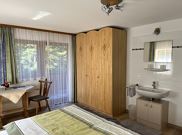 double room with running hot/cold water