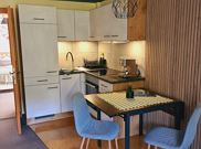 Apartment, shower and bath, toilet, lake view