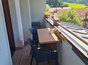 Apartment, shower and bath, toilet, lake view