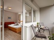 Komfortzimmer mit Dusche, WC, Flat-TV und Balkon