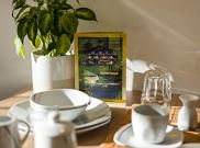 Apartment, bath, toilet, facing the mountains