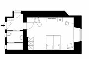 Double room, shower, toilet, no smoker