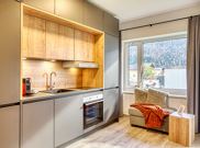 Apartment, shower, toilet, balcony