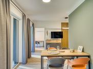 Apartment, shower, toilet, balcony