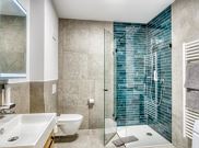 Studio, shower, toilet, balcony