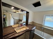 Appartement/Fewo, Dusche und Badewanne, Bergseite