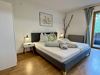 Double room, shower, toilet, facing the garden