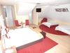 room with 4 beds with bath tub, WC